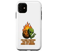 UFO Alien on Asteroid Invasion - for Area 51 Memes Lovers Case for iPhone 11