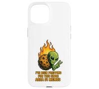 UFO Alien on Asteroid Invasion - for Area 51 Memes Lovers Case for iPhone 15