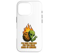 UFO Alien on Asteroid Invasion - for Area 51 Memes Lovers Case for iPhone 16 Pro