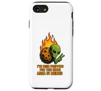 UFO Alien on Asteroid Invasion - for Area 51 Memes Lovers Case for iPhone SE (2020) / 7/8