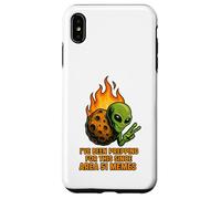 UFO Alien on Asteroid Invasion - for Area 51 Memes Lovers Case for iPhone XS Max