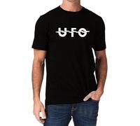 UFO Band Rock Music Metal Logo T-Shirt XL Black