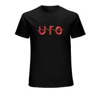 UFO Band T-Shirt Black Men's Tee Shirt Black XXL