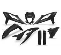 UFO BETA RR 250 300 350 400 450 (23 - 24) Black Motocross Plastic Kit BEKIT801f
