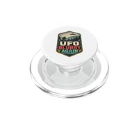 UFO Bigfoot Blurry Sighting PopSockets PopGrip for MagSafe