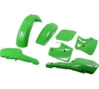 UFO Plastics Kit For Kawasaki KX250 1987 Green