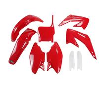 UFO Complete Body Kit For Honda CR125/250 2005 Red Hokit103e070