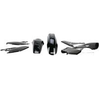 UFO PLAST Full Kit Black Kawasaki KX 125 2004-2008
