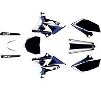 UFO Complete Restyle Body Kit For Yamaha 02-14 YZ125/250 Black Yakit312-001