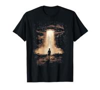 UFO Cowboy Retro Western Country Vintage Rodeo Wild West T-Shirt