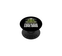 UFO Crop Circle Ohio Abduction PopSockets Adhesive PopGrip