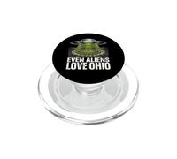 UFO Crop Circle Ohio Abduction PopSockets PopGrip for MagSafe