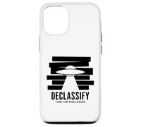 UFO Declassify Disclosure Government Secrets Flying Saucer Case for iPhone 12/12 Pro