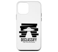 UFO Declassify Disclosure Government Secrets Flying Saucer Case for iPhone 12 mini