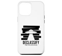 UFO Declassify Disclosure Government Secrets Flying Saucer Case for iPhone 12 Pro Max