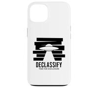 UFO Declassify Disclosure Government Secrets Flying Saucer Case for iPhone 13