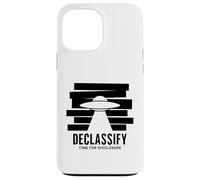 UFO Declassify Disclosure Government Secrets Flying Saucer Case for iPhone 13 Pro Max