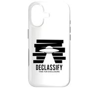 UFO Declassify Disclosure Government Secrets Flying Saucer Case for iPhone 17