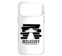 UFO Declassify Disclosure Government Secrets Flying Saucer Case for iPhone 17 Pro Max