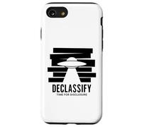 UFO Declassify Disclosure Government Secrets Flying Saucer Case for iPhone SE (2020) / 7/8