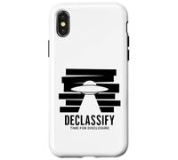 UFO Declassify Disclosure Government Secrets Flying Saucer Case for iPhone X/XS