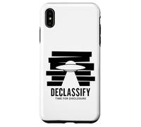 UFO Declassify Disclosure Government Secrets Flying Saucer Case for iPhone XS Max