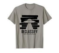 UFO Declassify Disclosure Government Secrets Flying Saucer T-Shirt