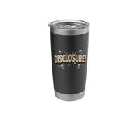 UFO Disclosure Extraterrestrial ET's Aliens Spacecraft SciFi Stainless Steel Insulated Tumbler