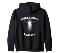 Ufo Disclosure - Reality Unveiled For Truth Seekers Zip Hoodie