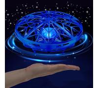 UFO Drone Flying Helicopter Toy For Kids 360°Hands-Free Motion Sensor with Cool LED Lights Hand-Operated Flying Toy Gift for Boys Girls 6-14 Years Easy Indoor Play