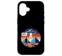 UFO Egyptian Pyramids Conspiracy Theorist Case for iPhone 16