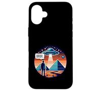 UFO Egyptian Pyramids Conspiracy Theorist Case for iPhone 16 Plus