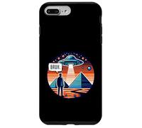 UFO Egyptian Pyramids Conspiracy Theorist Case for iPhone 7 Plus/8 Plus