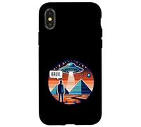 UFO Egyptian Pyramids Conspiracy Theorist Case for iPhone X/XS