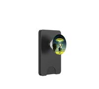 UFO Encounters Cow 70s 80s 90s Years - Retro PopSockets PopWallet for MagSafe