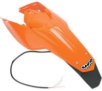 UFO KTM EXC/EXC-F Orange Rear Enduro with Side Panels And LED Light KT03097