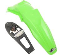 UFO Enduro Rear Fender With Tail Light For Kawasaki KLX450R 2008-2018 Green