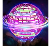 UFO Flying Ball Age 6+, Smart Sensor Levitating Orb, Magic Gyration Drone for 6+ Kids Teens, Indoor Outdoor Play