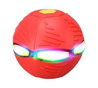 UFO Flying Saucer Dog Toy Ball - Interactive Chew & Fetch Training Toy for Outdoor Play, Portable Bite-Re sistant Dog Ball for Playtime