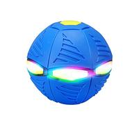 UFO Flying Saucer Dog Toy Ball - Interactive Chew & Fetch Training Toy for Outdoor Play, Portable Bite-Re sistant Dog Ball for Playtime