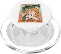 Ufo Flying Saucer Invasion 1950's Sience Fiction Abduction PopSockets PopGrip for MagSafe