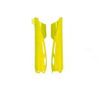 UFO Fork Slider Protectors - Neon Yellow - Honda - CRF 250 300 450- MX Enduro