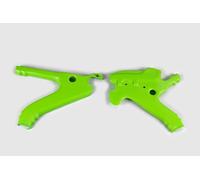 UFO Frame Guards For Kawasaki KX125 1991 Green
