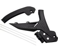 UFO Frame Guards For KTM SX 125 2023-2027 - Black
