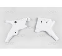 UFO Frame Guards For Yamaha YZ125/250 91-92 White Ya02839046