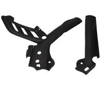 UFO Frame Protection Set Fits KTM SMR SX SXF 11-15 EXC EXC-F 12-16 Black