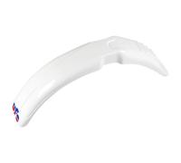 UFO Front Fender Cross-Enduro 50/75/80cc - White | Universal Fitment | 1978-1983
