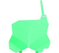 UFO Front Number Board For Kawasaki KX 450 F 2016-2020 - Fluorescent Green