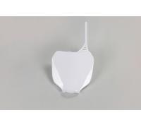 UFO Front Number Plate For Yamaha YZ/YZF/WRF 00-05 White Ya03823-046