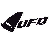 UFO Front Number Plate Table Yamaha YZ 450 F 2023 Black